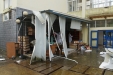 [图]我院沉着应对暴风雷雨灾害